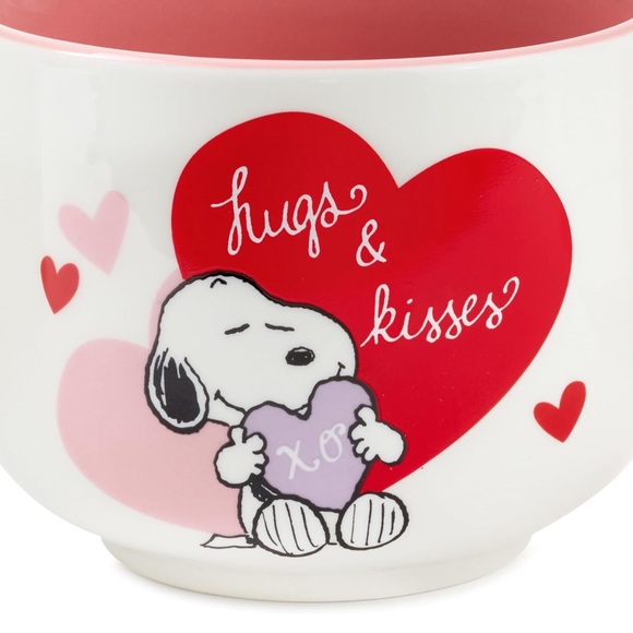 Peanuts® Snoopy Hearts Valentine's Day Soup Mug. - Picture 5 of 7